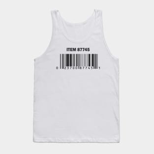 barcode Costco rotisserie chicken label 87745 Tank Top